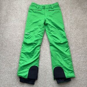 Marmot Kids Bright Green Snow Pants